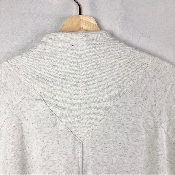Athleta Light Gray Nirvana Wrap Cardigan Sweater S - Picture 5 of 6